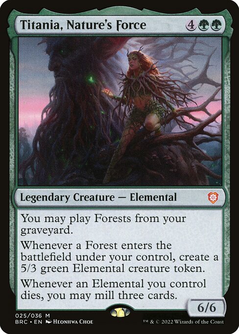 Titania, Nature's Force - Commander: The Brothers' War