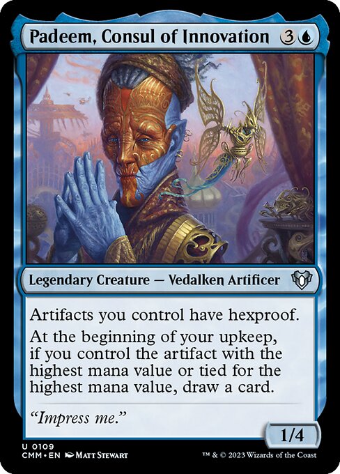 Padeem, Consul of Innovation - Commander Masters