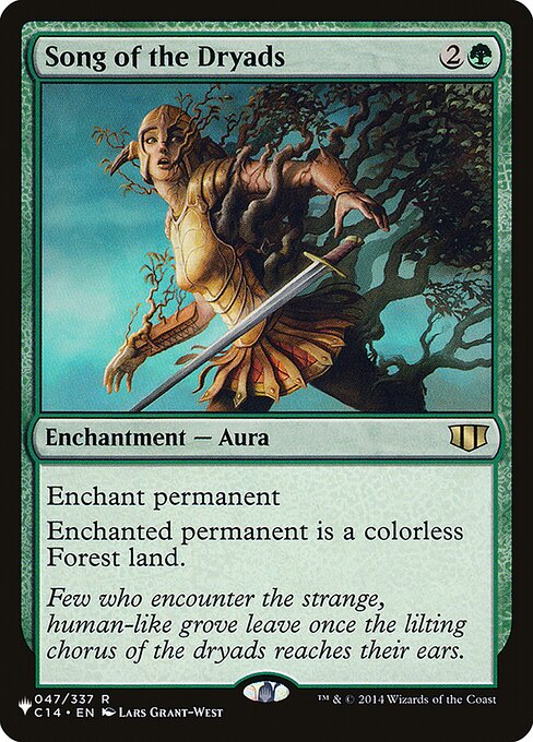 Song of the Dryads - The List Reprints