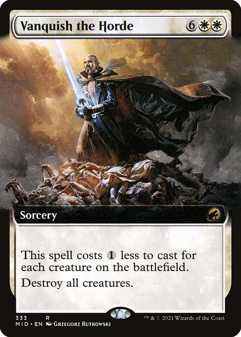 Vanquish the Horde (Extended Art) - Innistrad: Midnight Hunt