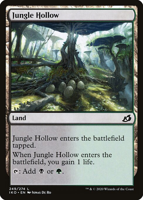 Jungle Hollow (Foil) - Ikoria: Lair of Behemoths