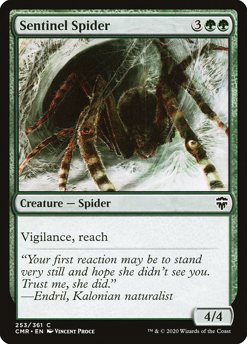 Sentinel Spider - The List