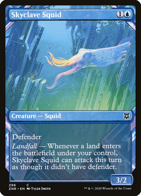 Skyclave Squid (Showcase) - Zendikar Rising