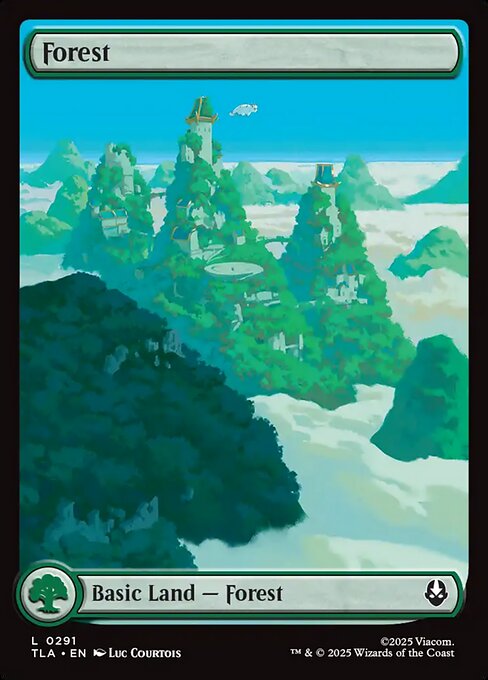Forest (0291) (Foil) - Avatar: The Last Airbender