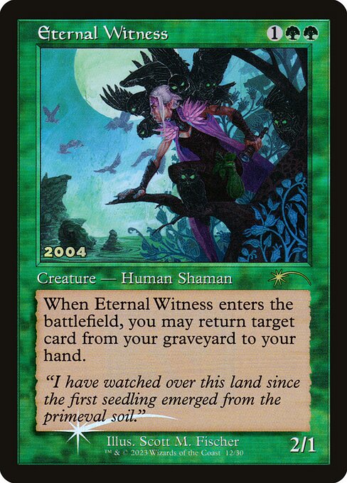 Eternal Witness (Foil) - 30th Anniversary Promos