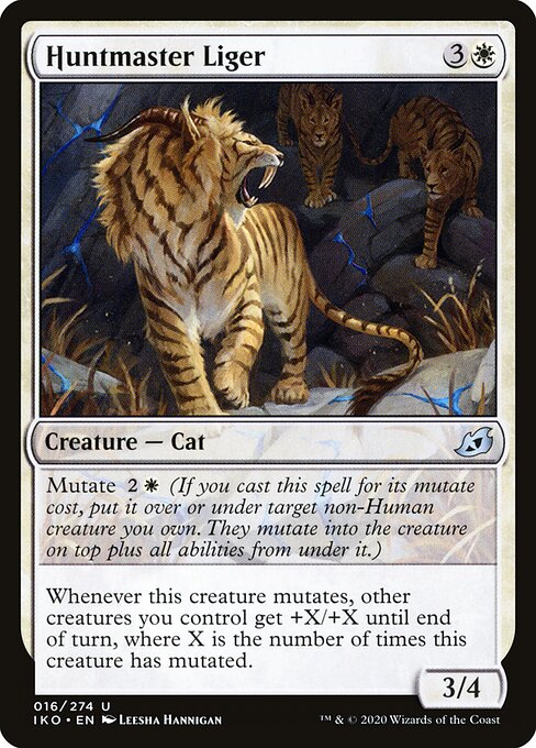 Huntmaster Liger (Foil) - Ikoria: Lair of Behemoths