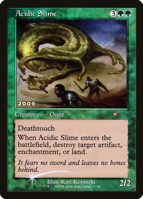 Acidic Slime (Foil) - 30th Anniversary Promos