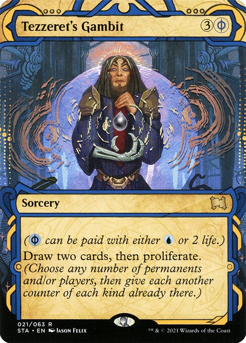 Tezzeret's Gambit (Foil) - Strixhaven: Mystical Archive
