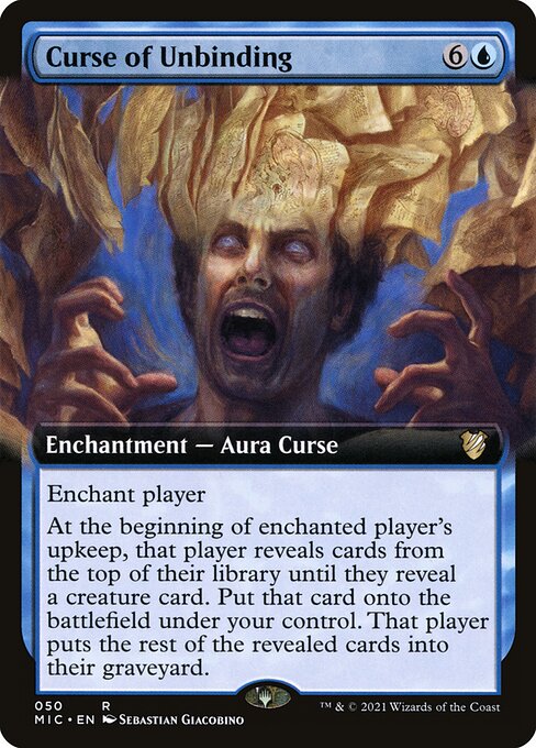Curse of Unbinding (Extended Art) - Commander: Innistrad: Midnight Hunt
