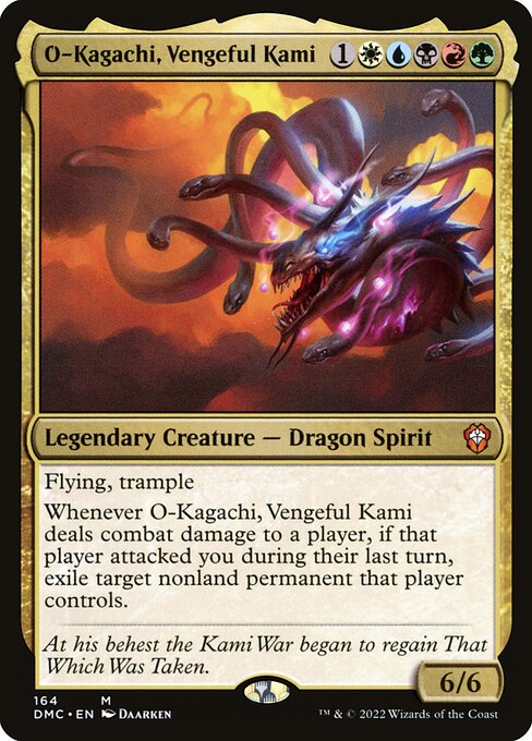 O-Kagachi, Vengeful Kami - Commander: Dominaria United