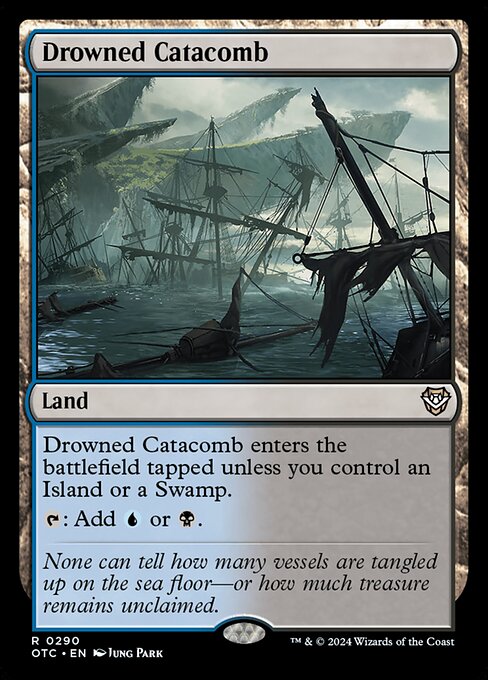Drowned Catacomb - Commander: Outlaws of Thunder Junction