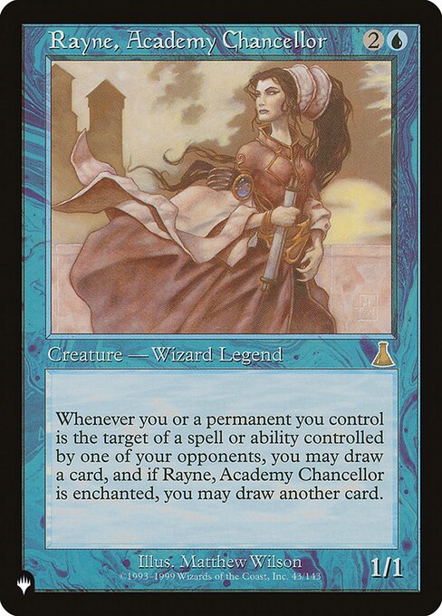 Rayne, Academy Chancellor - The List Reprints