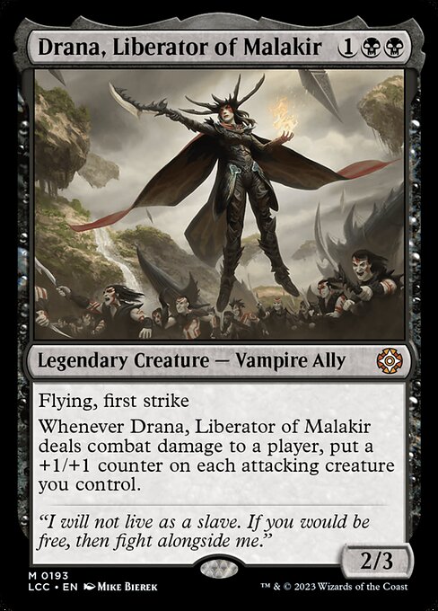 Drana, Liberator of Malakir - Commander: The Lost Caverns of Ixalan