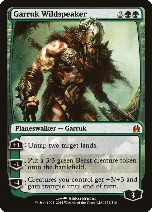Garruk Wildspeaker - Commander