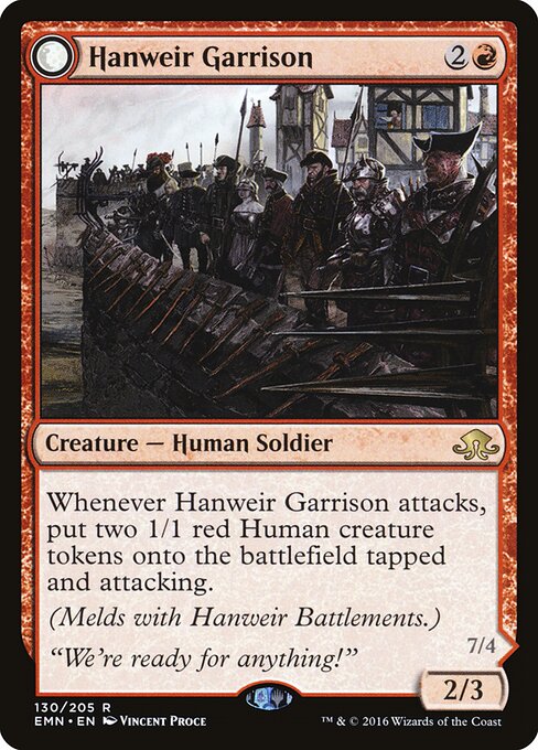 Hanweir Garrison (Foil) - Eldritch Moon