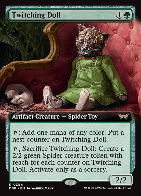 Twitching Doll (Extended Art) - Duskmourn: House of Horror