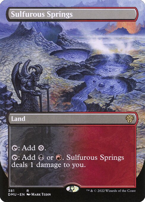 Sulfurous Springs (Borderless) - Dominaria United