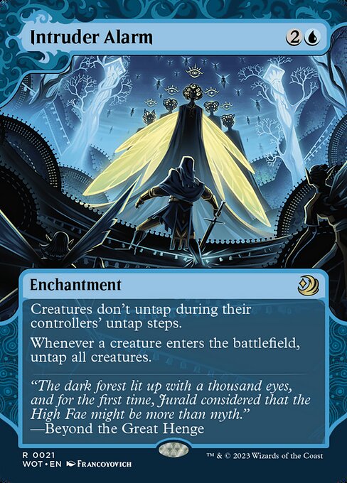 Intruder Alarm (Foil) - Wilds of Eldraine: Enchanting Tales