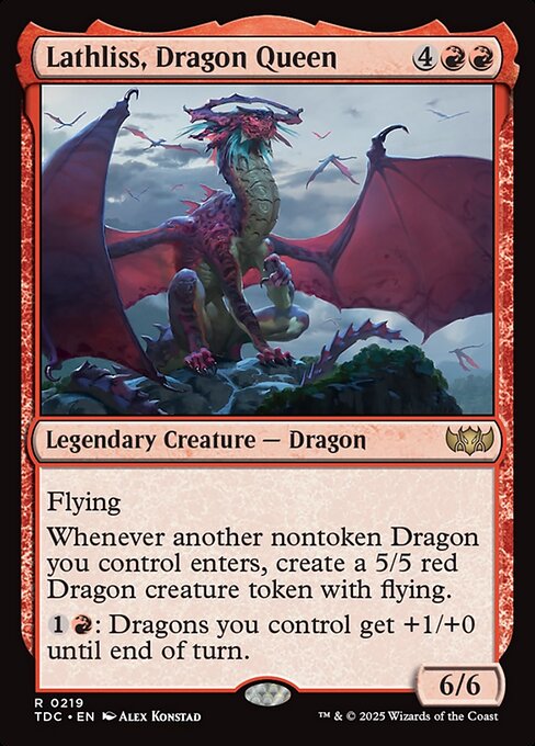 Lathliss, Dragon Queen - Commander: Tarkir: Dragonstorm