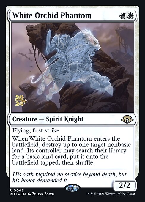 White Orchid Phantom - Prerelease Cards
