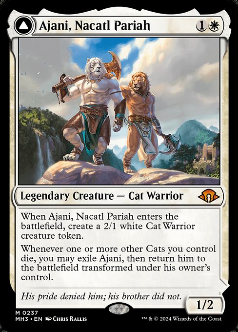 Ajani, Nacatl Pariah - Modern Horizons 3