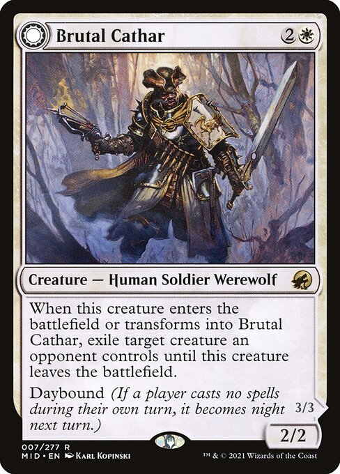 Brutal Cathar - Innistrad: Midnight Hunt