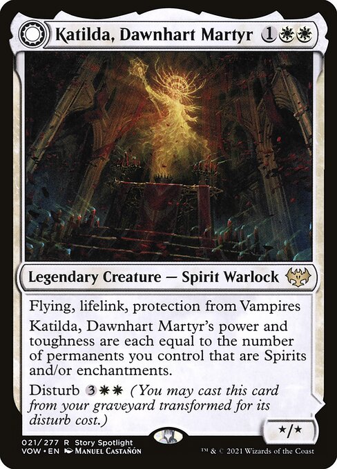Katilda, Dawnhart Martyr - Innistrad: Crimson Vow