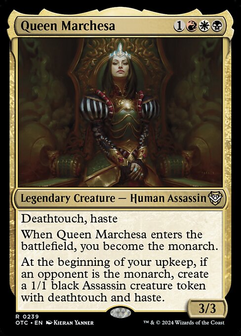Queen Marchesa - Commander: Outlaws of Thunder Junction