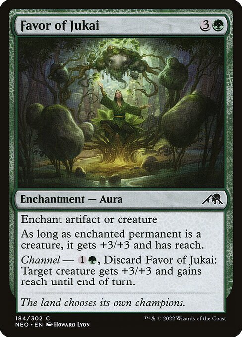 Favor of Jukai (Foil) - Kamigawa: Neon Dynasty