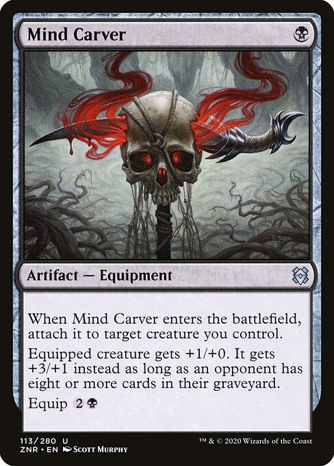 Mind Carver (Foil) - Zendikar Rising