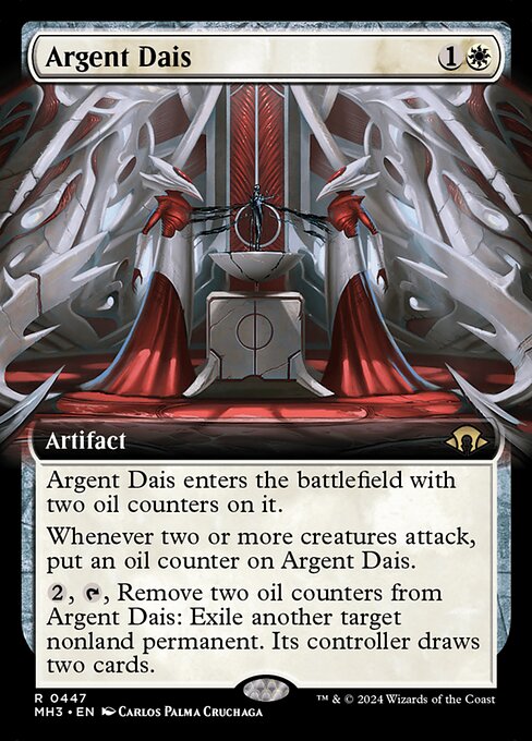 Argent Dais (Extended Art) (Foil) - Modern Horizons 3