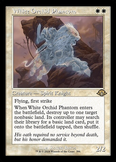 White Orchid Phantom (Retro Frame) - Modern Horizons 3