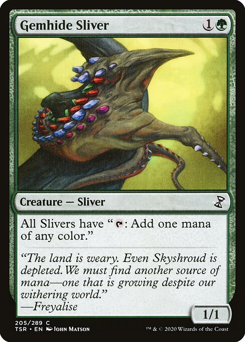 Gemhide Sliver - Time Spiral: Remastered