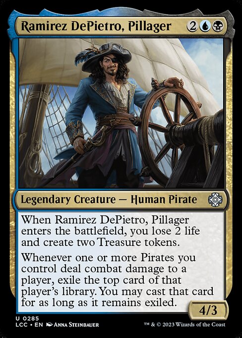 Ramirez DePietro, Pillager - Commander: The Lost Caverns of Ixalan