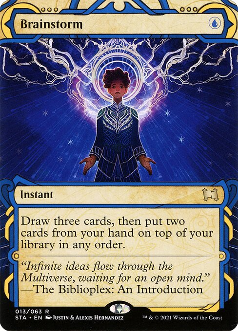 Brainstorm (Foil) - Strixhaven: Mystical Archive