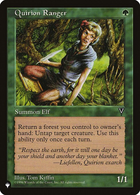 Quirion Ranger - The List Reprints