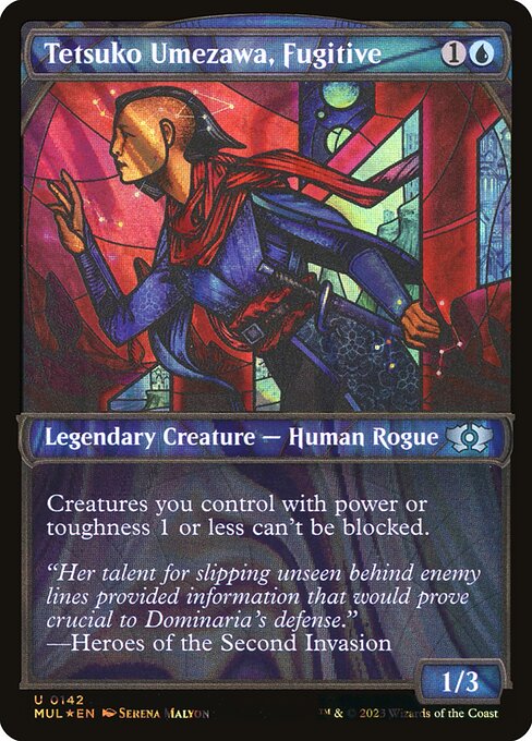 Tetsuko Umezawa, Fugitive (Halo Foil) - March of the Machine: Multiverse Legends