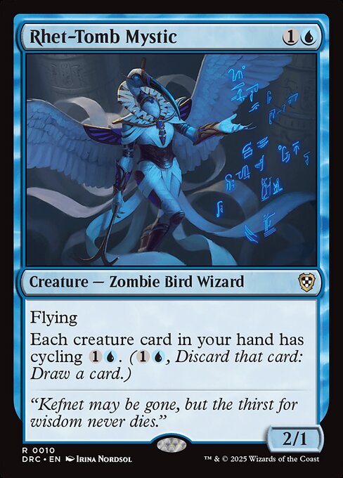 Rhet-Tomb Mystic - Commander: Aetherdrift