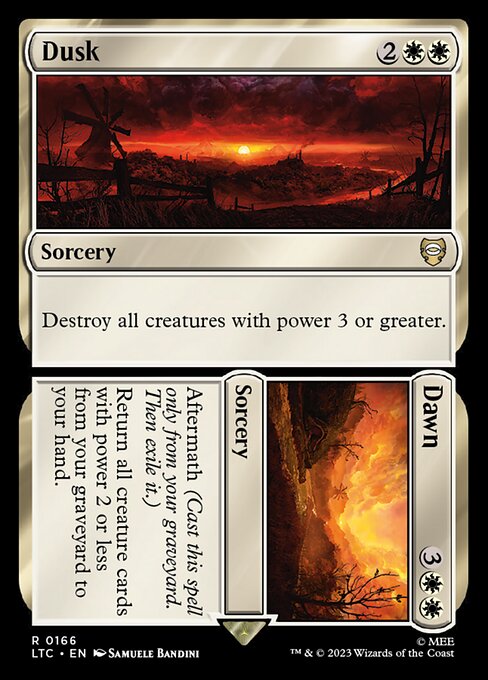 Dusk // Dawn - Commander: The Lord of the Rings: Tales of Middle-earth