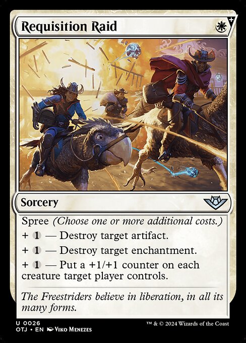 Requisition Raid (Foil) - Outlaws of Thunder Junction