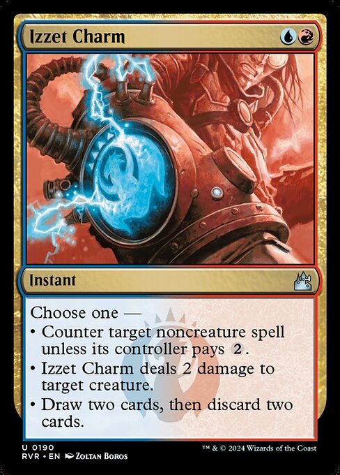 Izzet Charm (Foil) - Ravnica Remastered