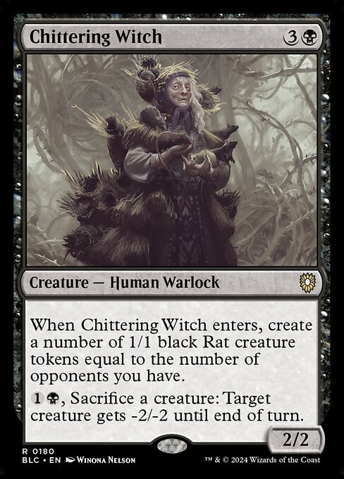 Chittering Witch - Commander: Bloomburrow