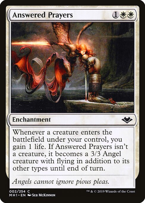 Answered Prayers - Modern Horizons
