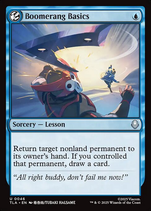 Boomerang Basics (Foil) - Avatar: The Last Airbender