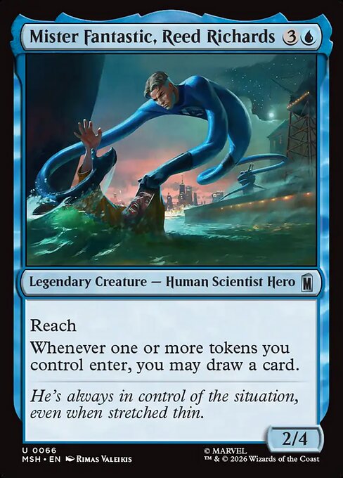 Mister Fantastic, Reed Richards - Marvel Super Heroes