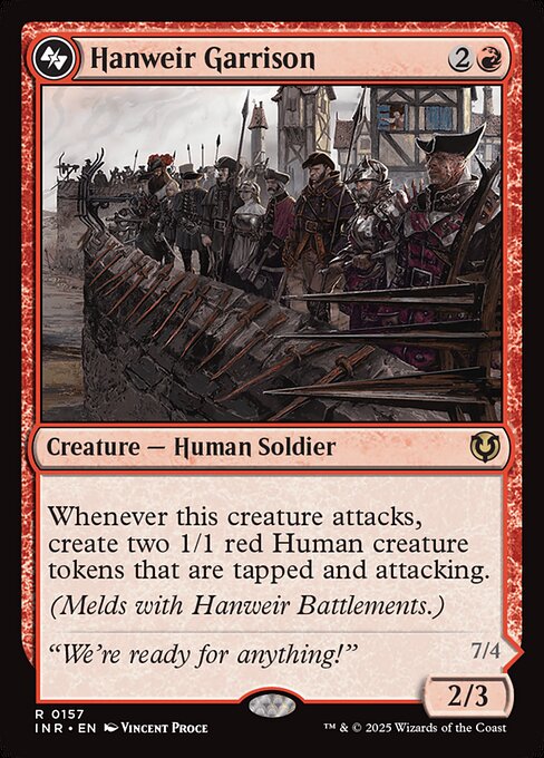 Hanweir Garrison (Foil) - Innistrad Remastered