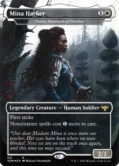 Mina Harker - Thalia, Guardian of Thraben (Foil) - Innistrad: Crimson Vow