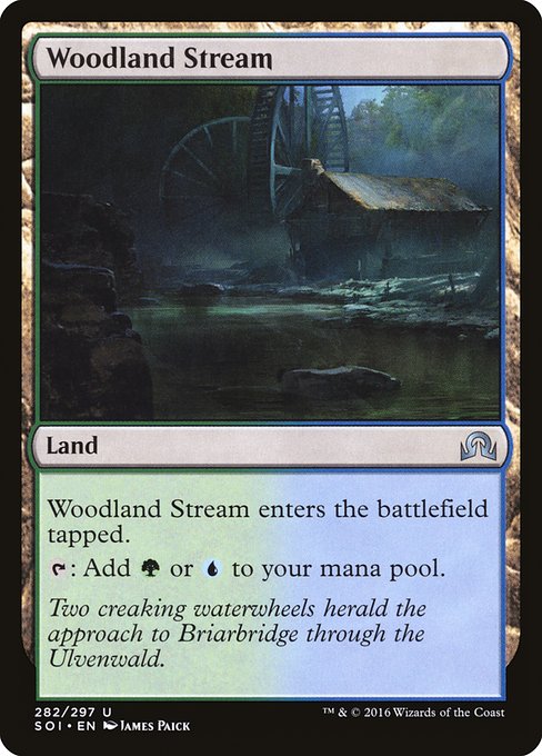 Woodland Stream (Foil) - Shadows over Innistrad