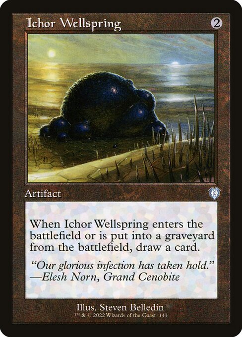 Ichor Wellspring (Retro Frame) - Commander: The Brothers' War