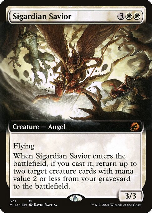 Sigardian Savior (Extended Art) - Innistrad: Midnight Hunt